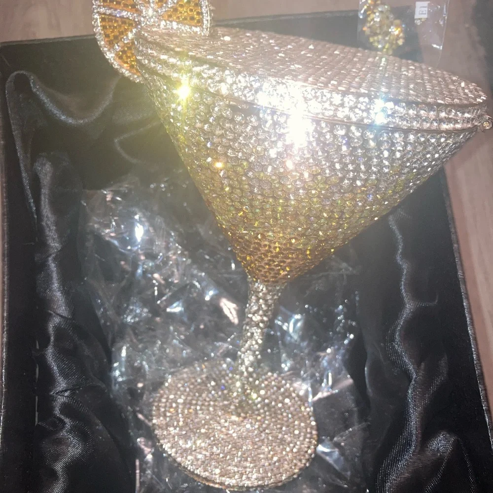 LEMON DROP MARTINI CLUTCH PURSE - Picture 3 of 5